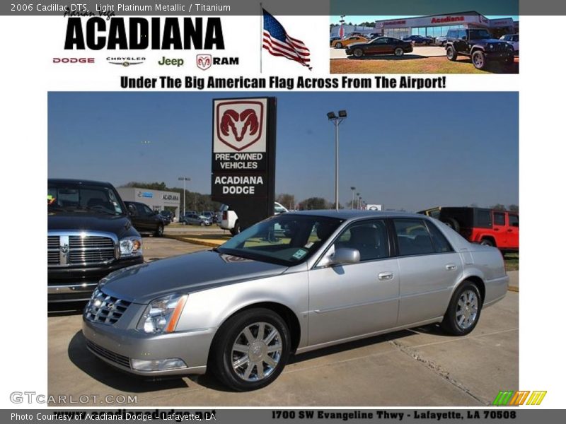 Light Platinum Metallic / Titanium 2006 Cadillac DTS