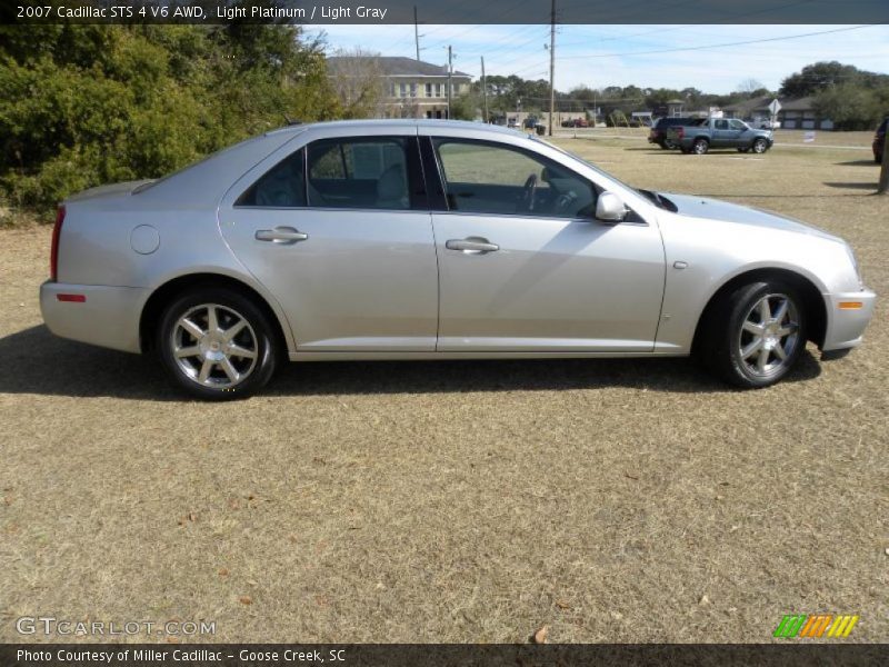 Light Platinum / Light Gray 2007 Cadillac STS 4 V6 AWD