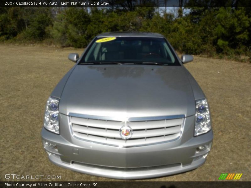 Light Platinum / Light Gray 2007 Cadillac STS 4 V6 AWD