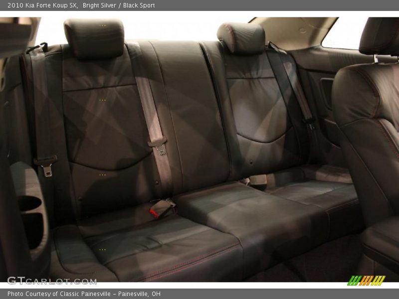 Bright Silver / Black Sport 2010 Kia Forte Koup SX