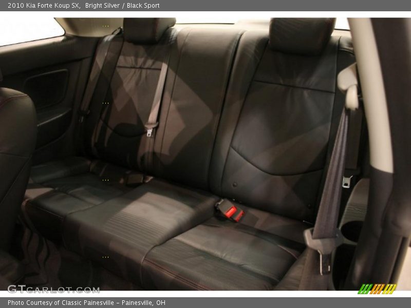 Bright Silver / Black Sport 2010 Kia Forte Koup SX