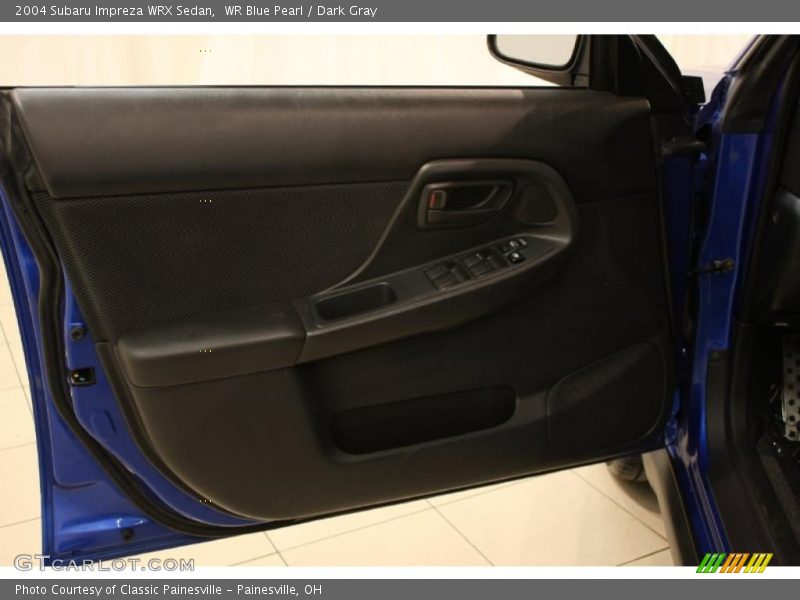 WR Blue Pearl / Dark Gray 2004 Subaru Impreza WRX Sedan