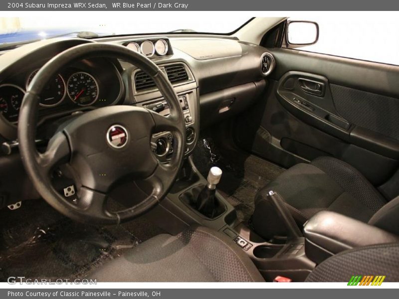  2004 Impreza WRX Sedan Dark Gray Interior