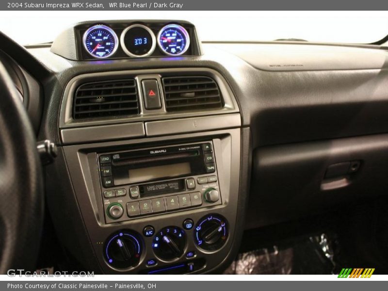 WR Blue Pearl / Dark Gray 2004 Subaru Impreza WRX Sedan