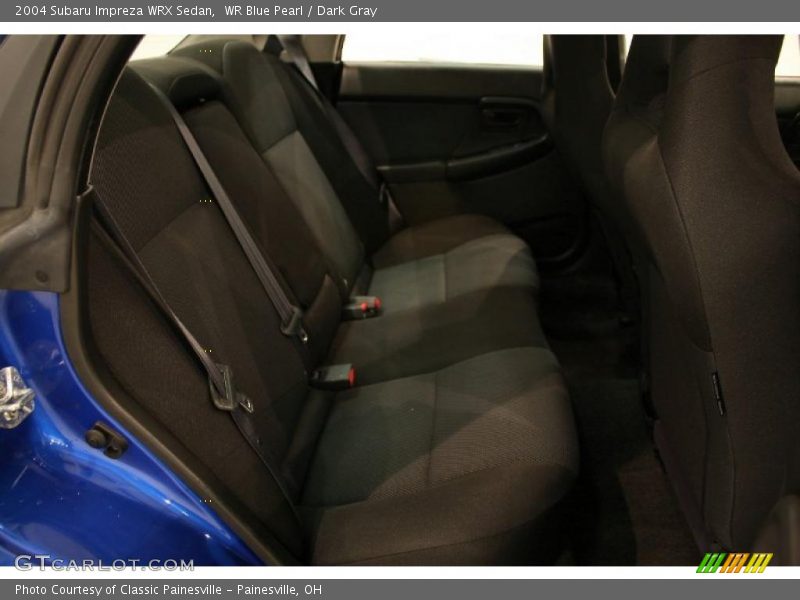 WR Blue Pearl / Dark Gray 2004 Subaru Impreza WRX Sedan
