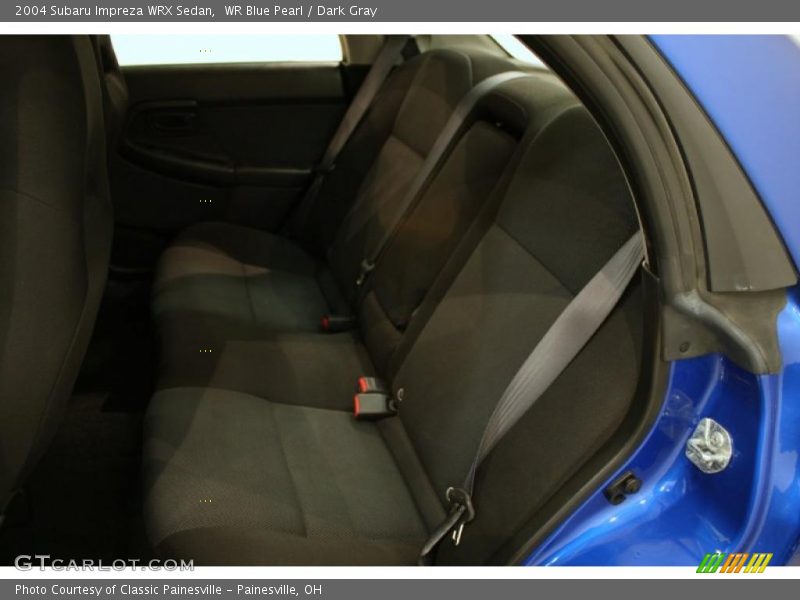 WR Blue Pearl / Dark Gray 2004 Subaru Impreza WRX Sedan