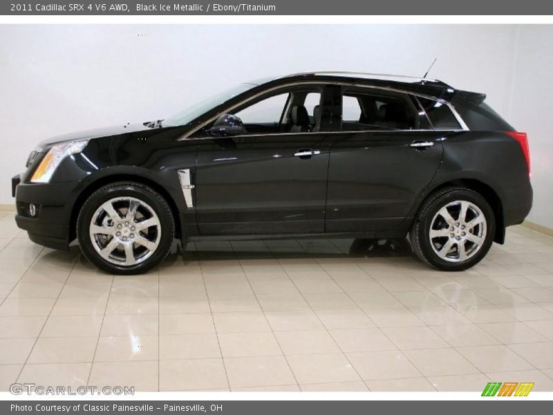 Black Ice Metallic / Ebony/Titanium 2011 Cadillac SRX 4 V6 AWD