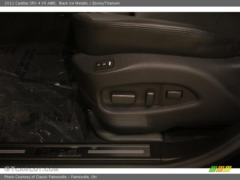 Black Ice Metallic / Ebony/Titanium 2011 Cadillac SRX 4 V6 AWD