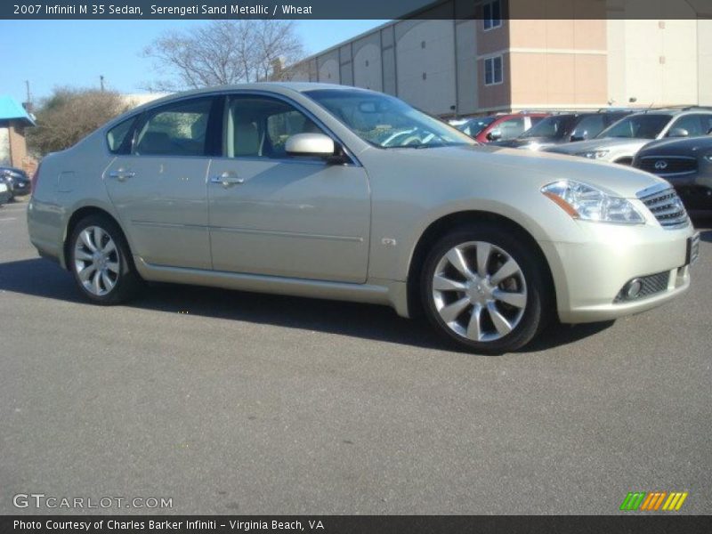 Serengeti Sand Metallic / Wheat 2007 Infiniti M 35 Sedan
