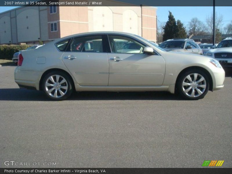 Serengeti Sand Metallic / Wheat 2007 Infiniti M 35 Sedan
