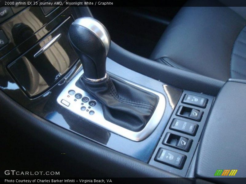 Moonlight White / Graphite 2008 Infiniti EX 35 Journey AWD