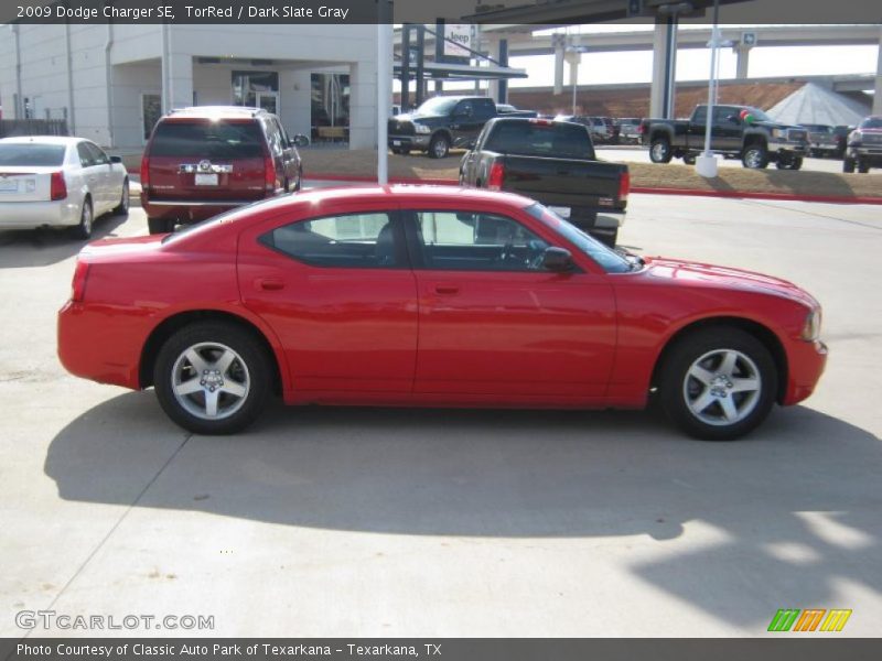 TorRed / Dark Slate Gray 2009 Dodge Charger SE
