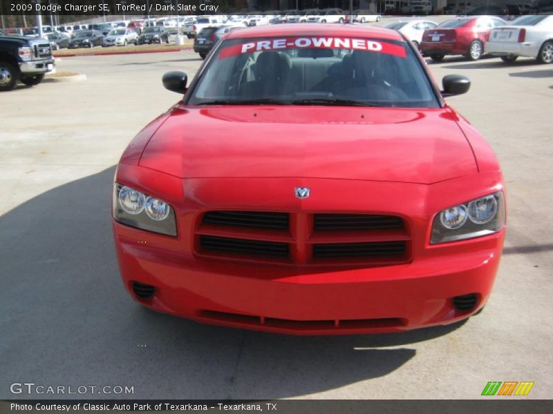 TorRed / Dark Slate Gray 2009 Dodge Charger SE