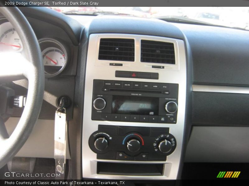 TorRed / Dark Slate Gray 2009 Dodge Charger SE