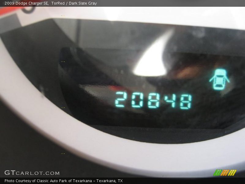 TorRed / Dark Slate Gray 2009 Dodge Charger SE