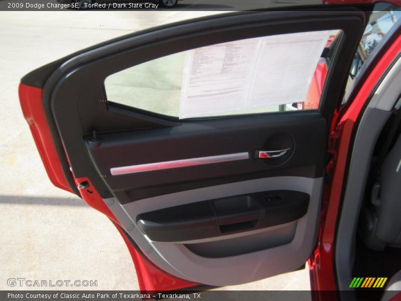 TorRed / Dark Slate Gray 2009 Dodge Charger SE