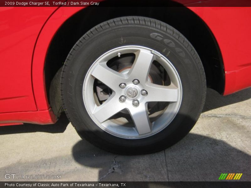 TorRed / Dark Slate Gray 2009 Dodge Charger SE