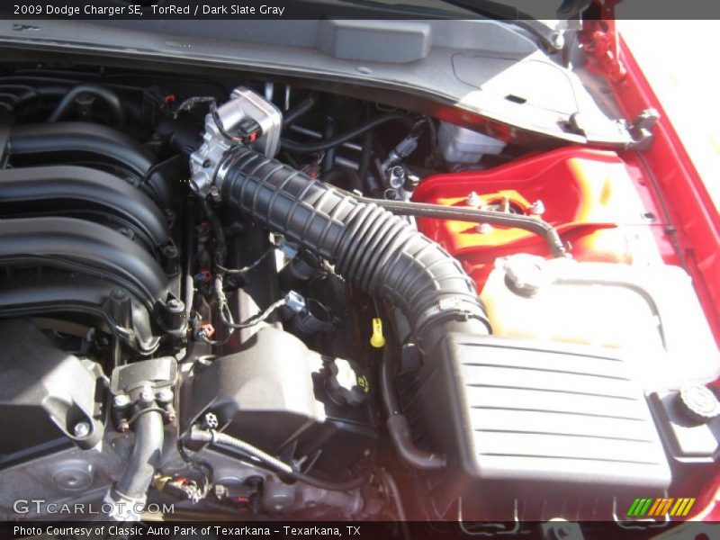 TorRed / Dark Slate Gray 2009 Dodge Charger SE