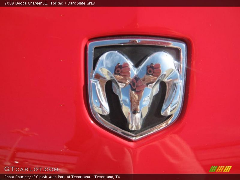 TorRed / Dark Slate Gray 2009 Dodge Charger SE
