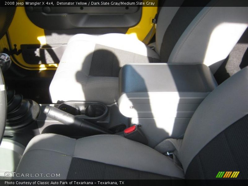 Detonator Yellow / Dark Slate Gray/Medium Slate Gray 2008 Jeep Wrangler X 4x4