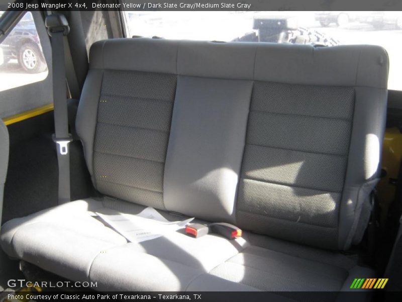 Detonator Yellow / Dark Slate Gray/Medium Slate Gray 2008 Jeep Wrangler X 4x4