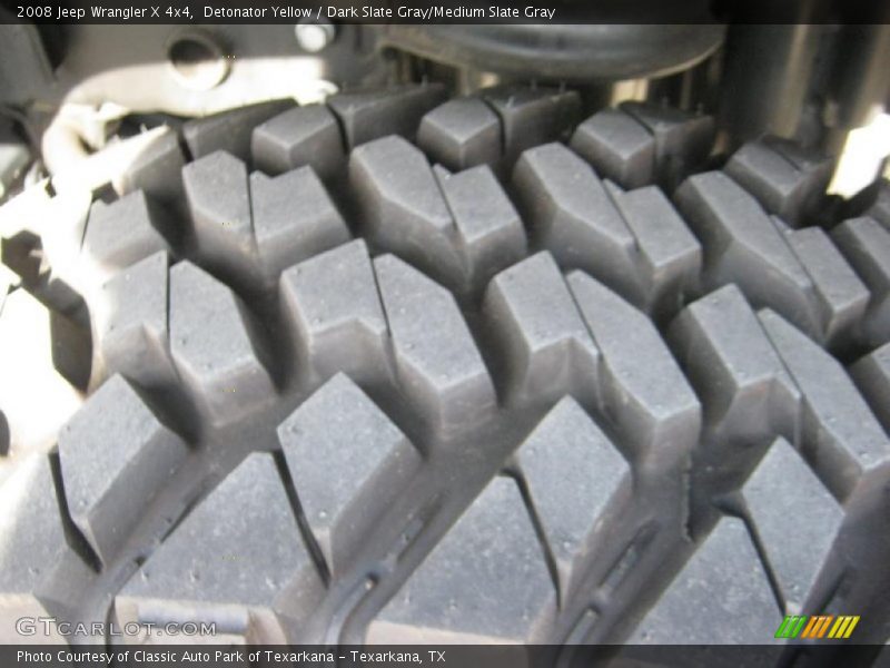 Detonator Yellow / Dark Slate Gray/Medium Slate Gray 2008 Jeep Wrangler X 4x4