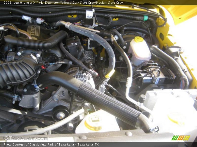 Detonator Yellow / Dark Slate Gray/Medium Slate Gray 2008 Jeep Wrangler X 4x4