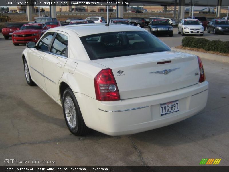 Cool Vanilla White / Dark Slate Gray 2008 Chrysler 300 Touring Limousine