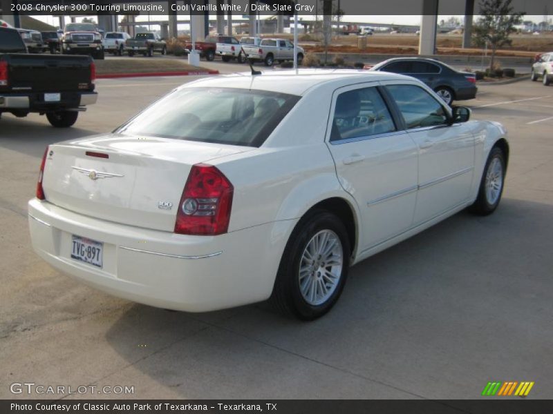 Cool Vanilla White / Dark Slate Gray 2008 Chrysler 300 Touring Limousine
