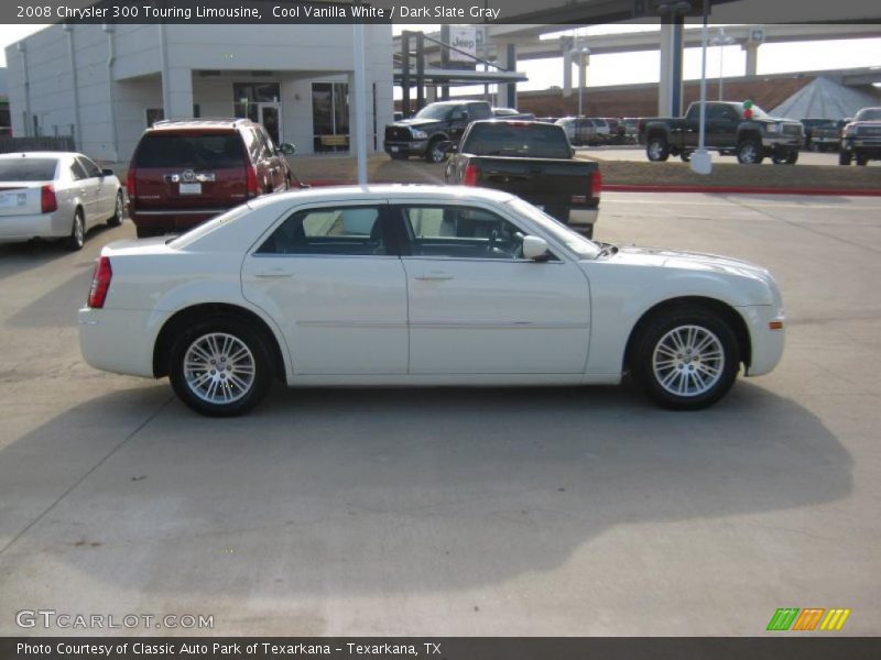 Cool Vanilla White / Dark Slate Gray 2008 Chrysler 300 Touring Limousine