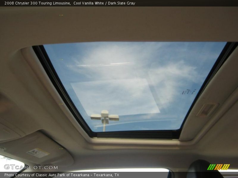 Cool Vanilla White / Dark Slate Gray 2008 Chrysler 300 Touring Limousine