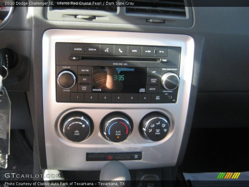 Inferno Red Crystal Pearl / Dark Slate Gray 2010 Dodge Challenger SE