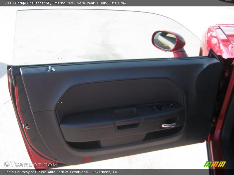 Inferno Red Crystal Pearl / Dark Slate Gray 2010 Dodge Challenger SE