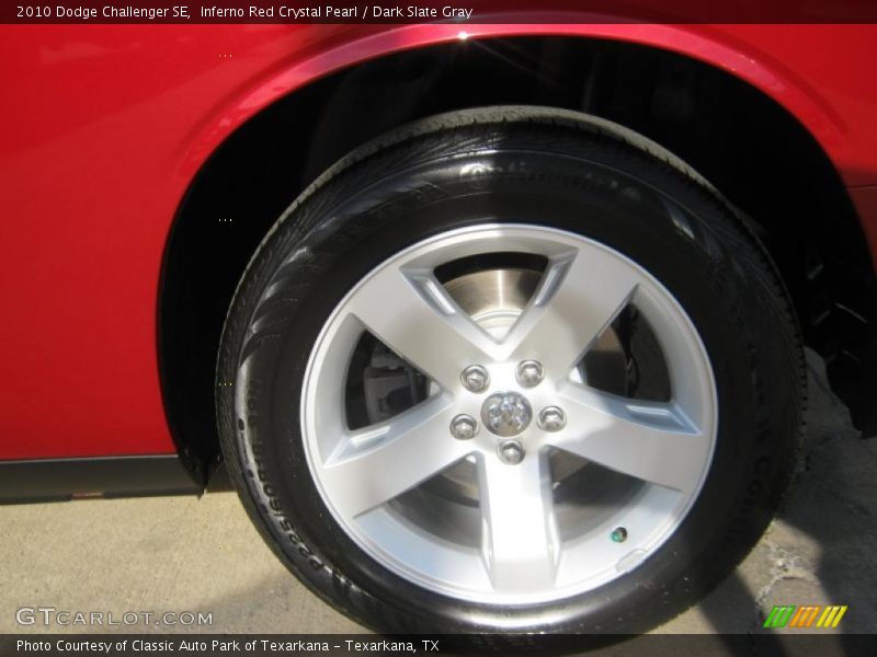 Inferno Red Crystal Pearl / Dark Slate Gray 2010 Dodge Challenger SE