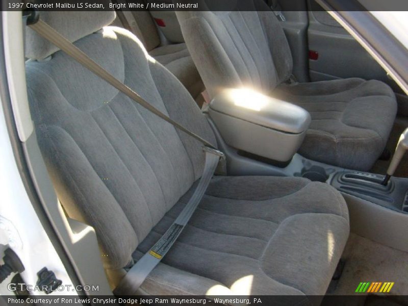 Bright White / Medium Neutral 1997 Chevrolet Malibu LS Sedan