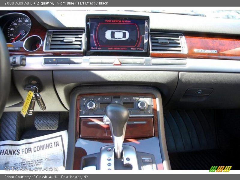 Night Blue Pearl Effect / Black 2008 Audi A8 L 4.2 quattro
