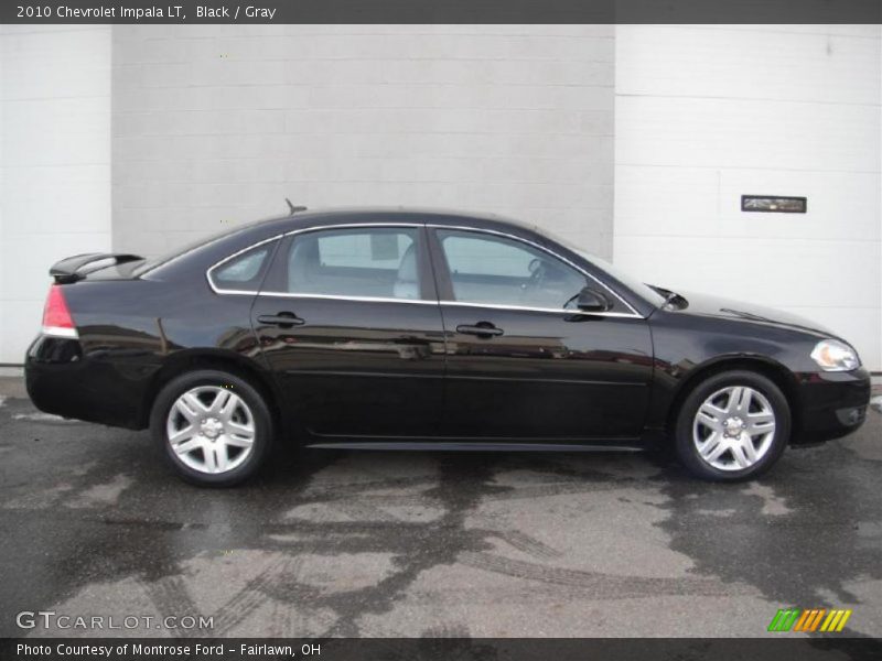 Black / Gray 2010 Chevrolet Impala LT
