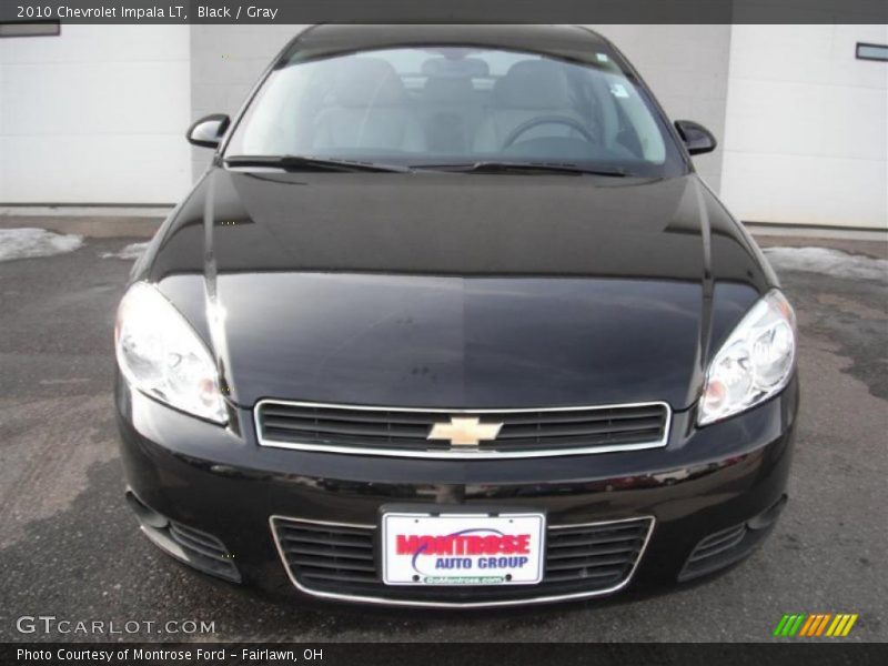 Black / Gray 2010 Chevrolet Impala LT