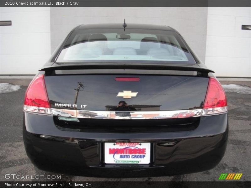 Black / Gray 2010 Chevrolet Impala LT
