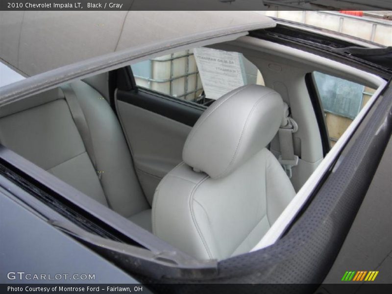Black / Gray 2010 Chevrolet Impala LT
