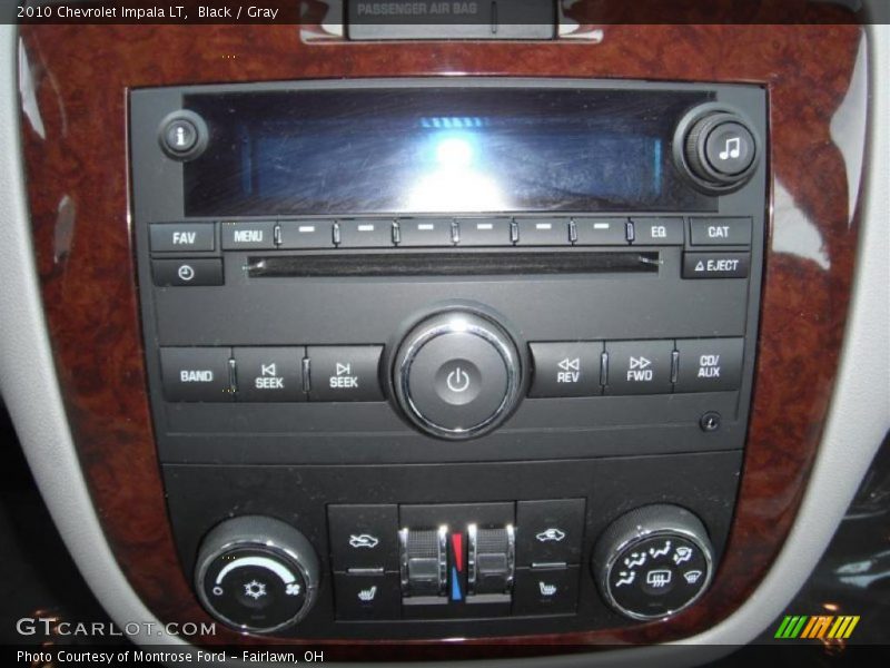 Black / Gray 2010 Chevrolet Impala LT
