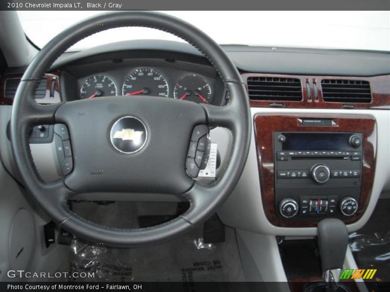 Black / Gray 2010 Chevrolet Impala LT