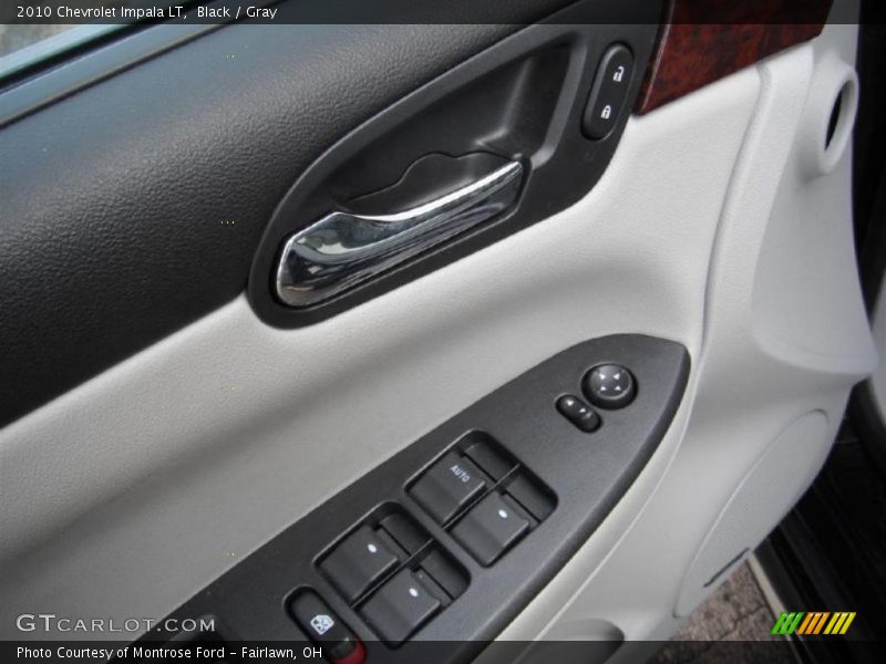Black / Gray 2010 Chevrolet Impala LT