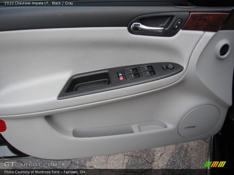 Black / Gray 2010 Chevrolet Impala LT