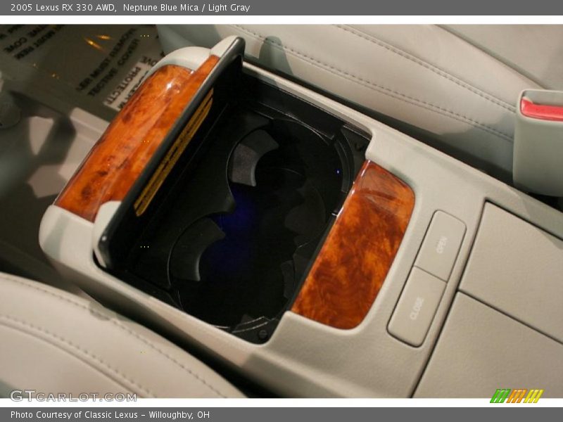 Neptune Blue Mica / Light Gray 2005 Lexus RX 330 AWD