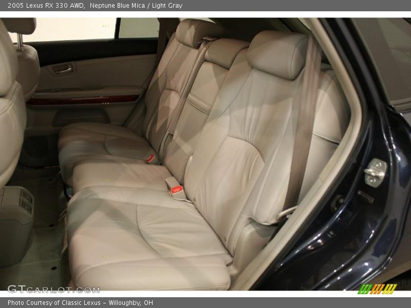 Neptune Blue Mica / Light Gray 2005 Lexus RX 330 AWD