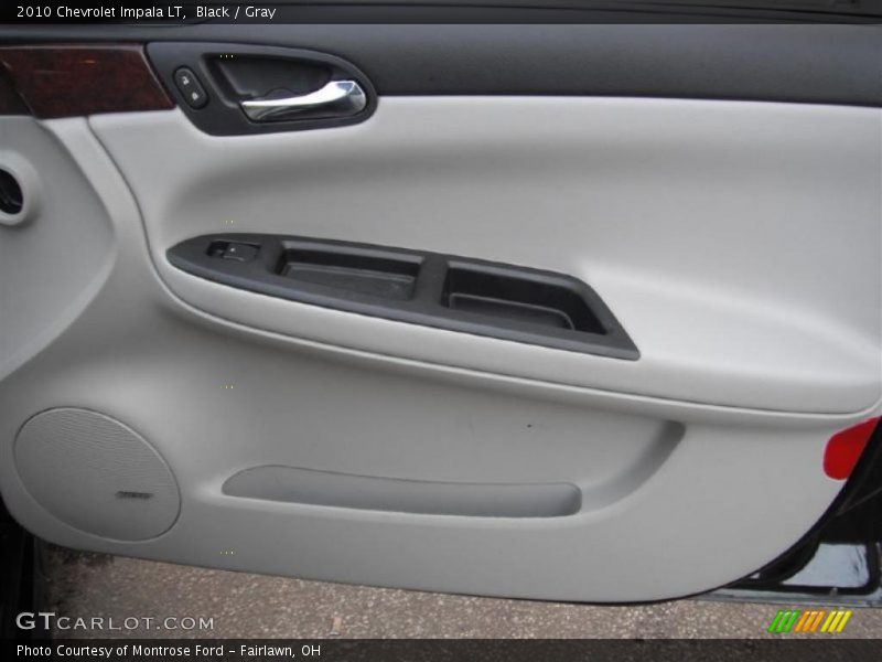 Black / Gray 2010 Chevrolet Impala LT