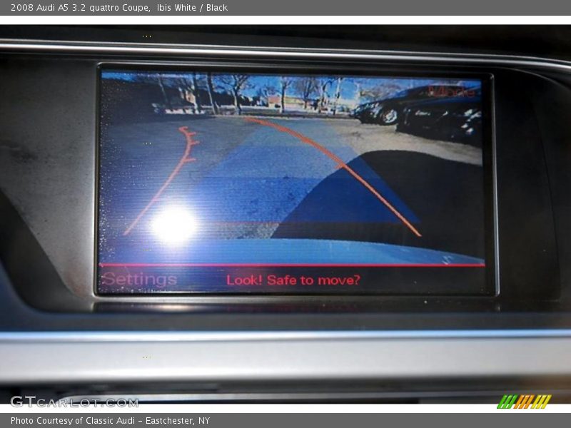 Ibis White / Black 2008 Audi A5 3.2 quattro Coupe