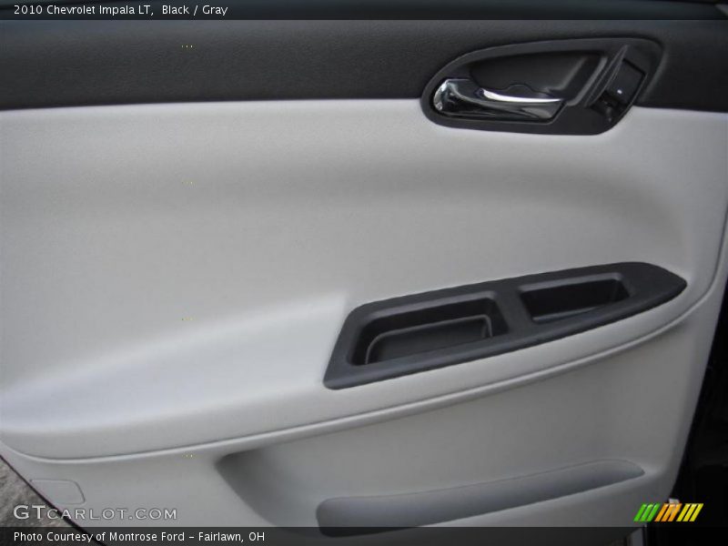 Black / Gray 2010 Chevrolet Impala LT