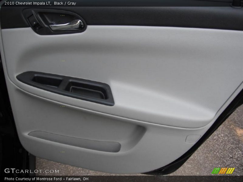 Black / Gray 2010 Chevrolet Impala LT